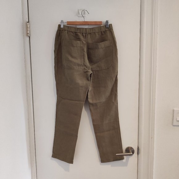 NWT Alex Mill Olive Pull On Pants - Picture 3 of 8
